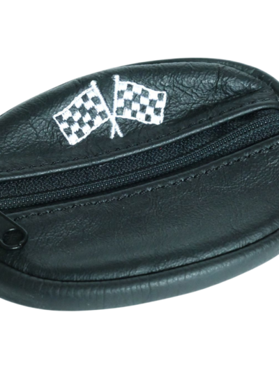Porte-Monnaie Cuir - Race Flag