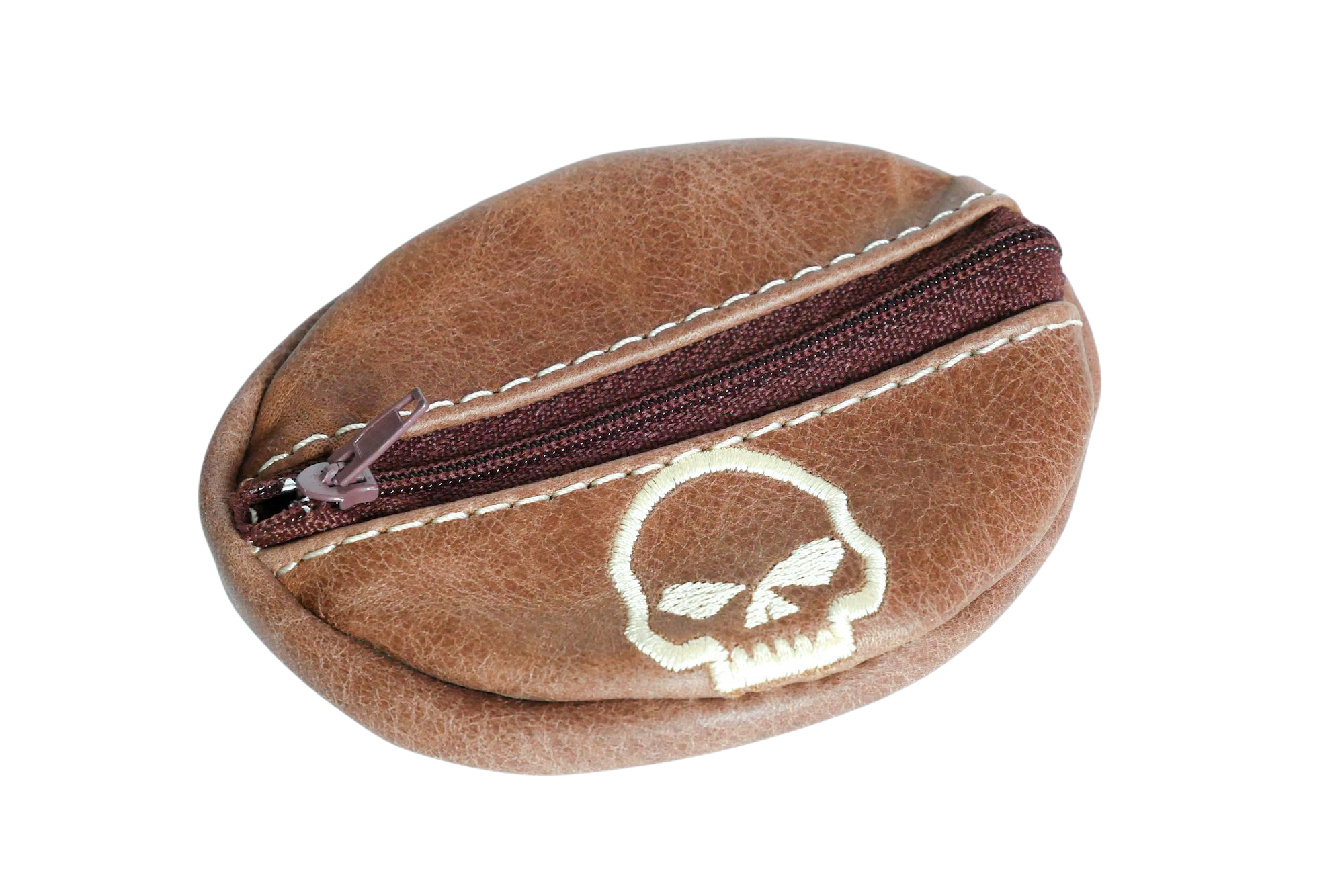 Porte-Monnaie Cuir - Skull – Image 4