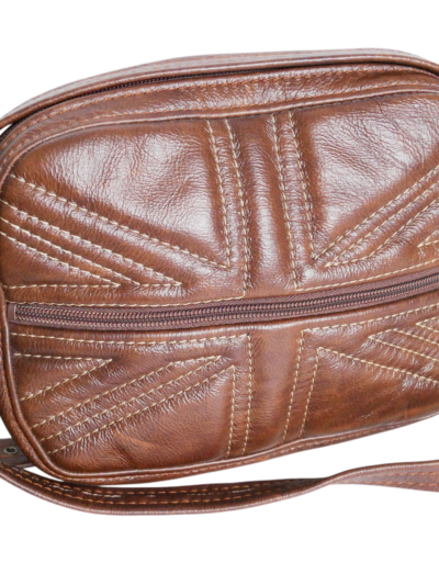 Sac Bandoulière en Cuir style Anglais