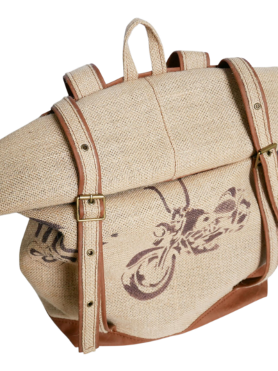 Sac à Dos Toile de Jute