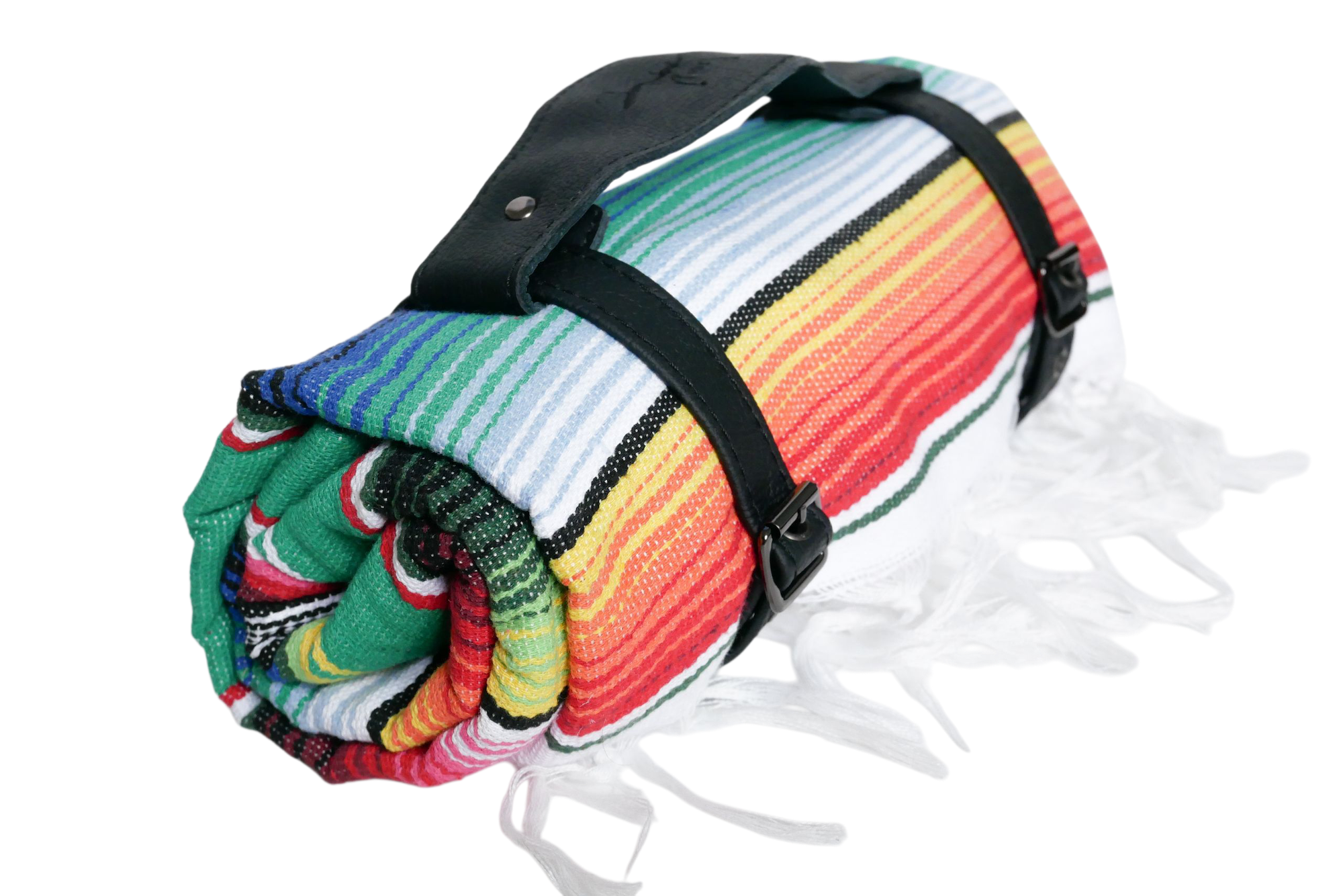 Porte Couverture en Cuir et Couverture Mexicaine – Image 2