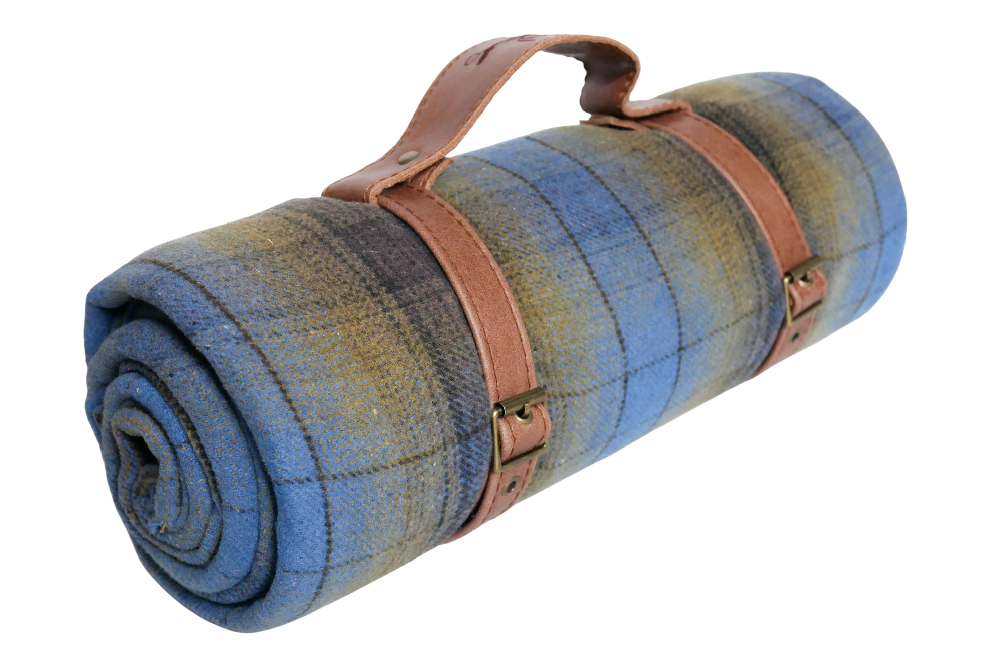 Porte Couverture en Cuir et Couverture flanelle – Image 2